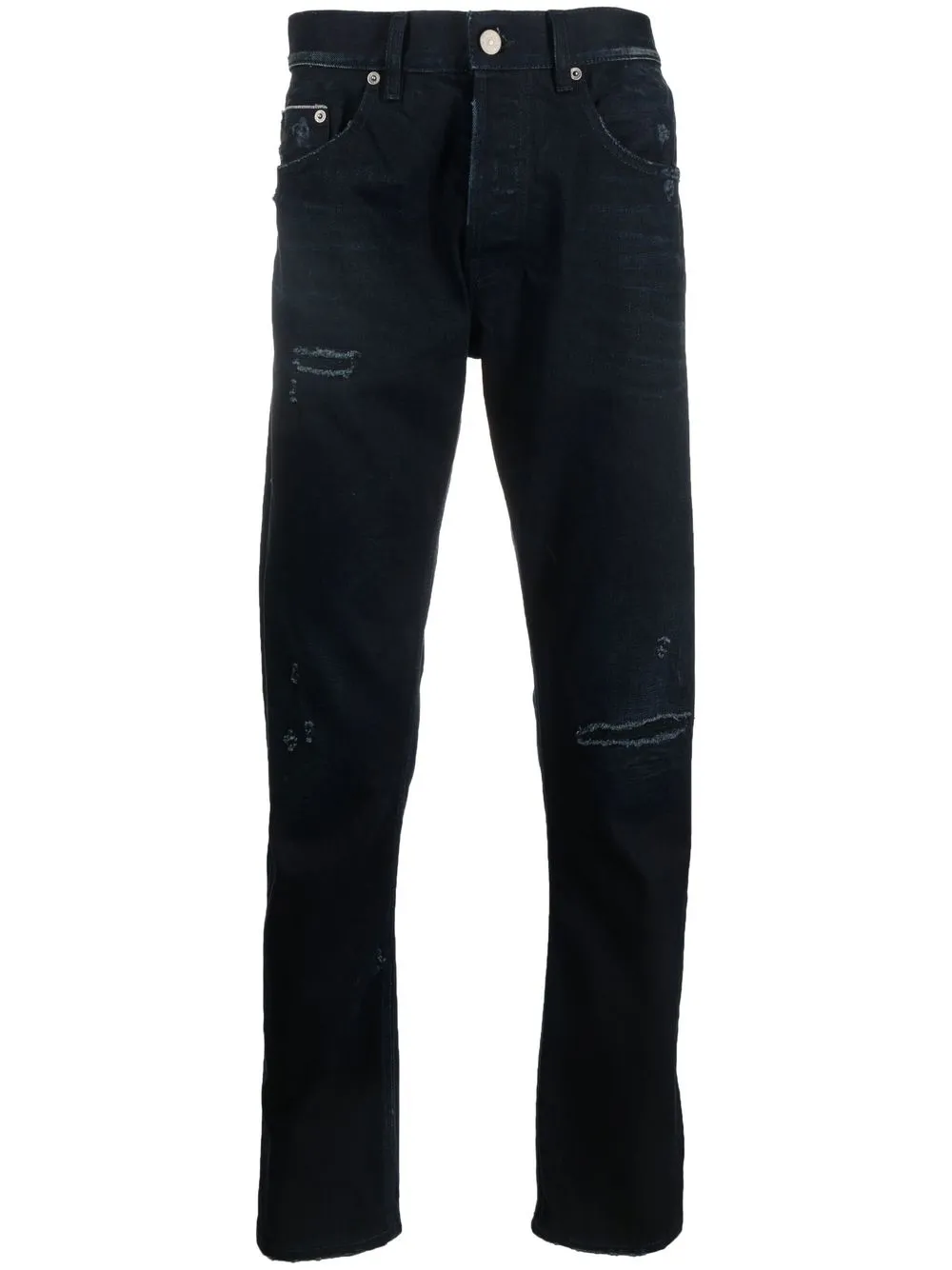 DONDUP jeans slim con efecto envejecido - Azul