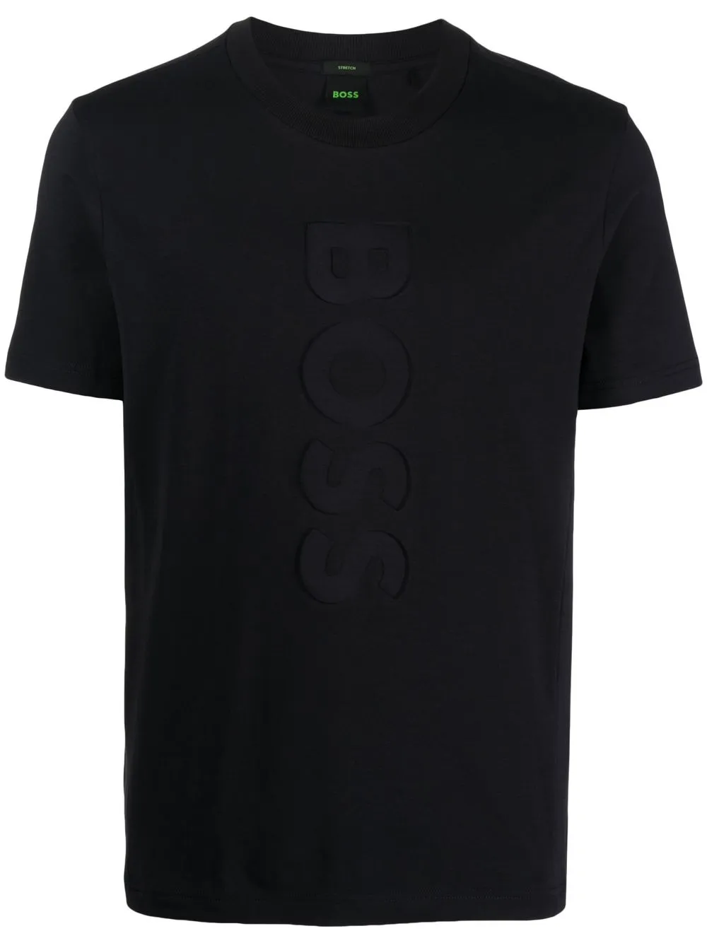 BOSS Tee 7 logo-embossed T-shirt - Black