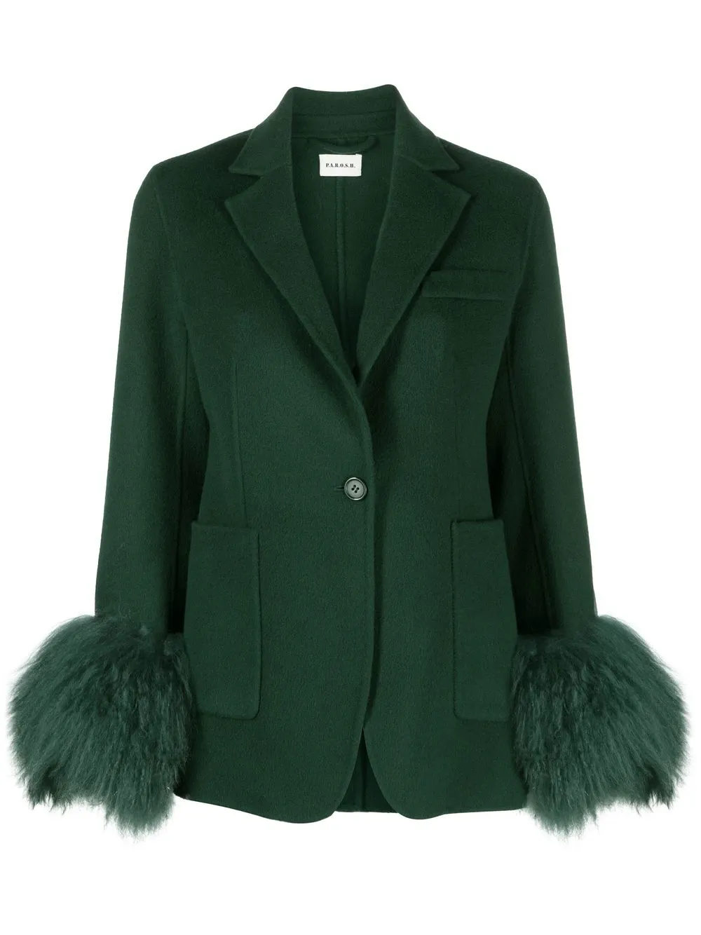 P.A.R.O.S.H. blazer con botones - Verde