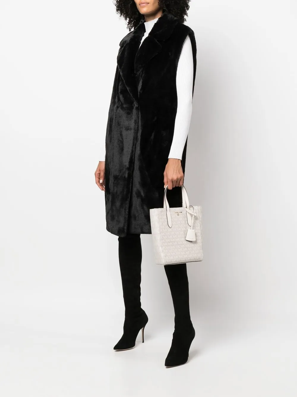 Michael Kors logo-print tote bag - Neutrals