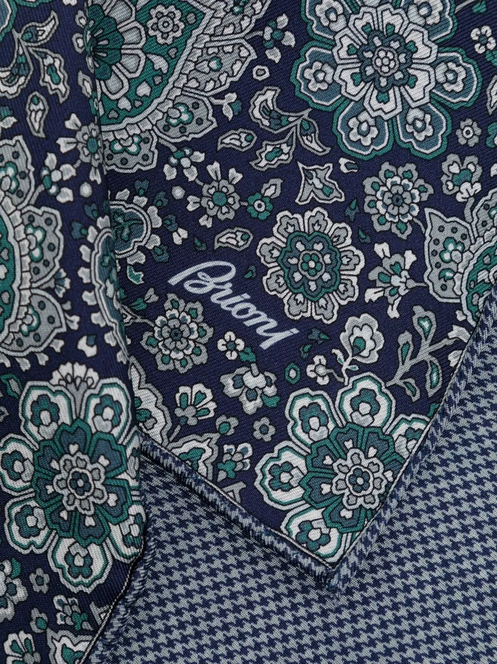 Brioni Einstecktuch Mit Paisleymuster Farfetch