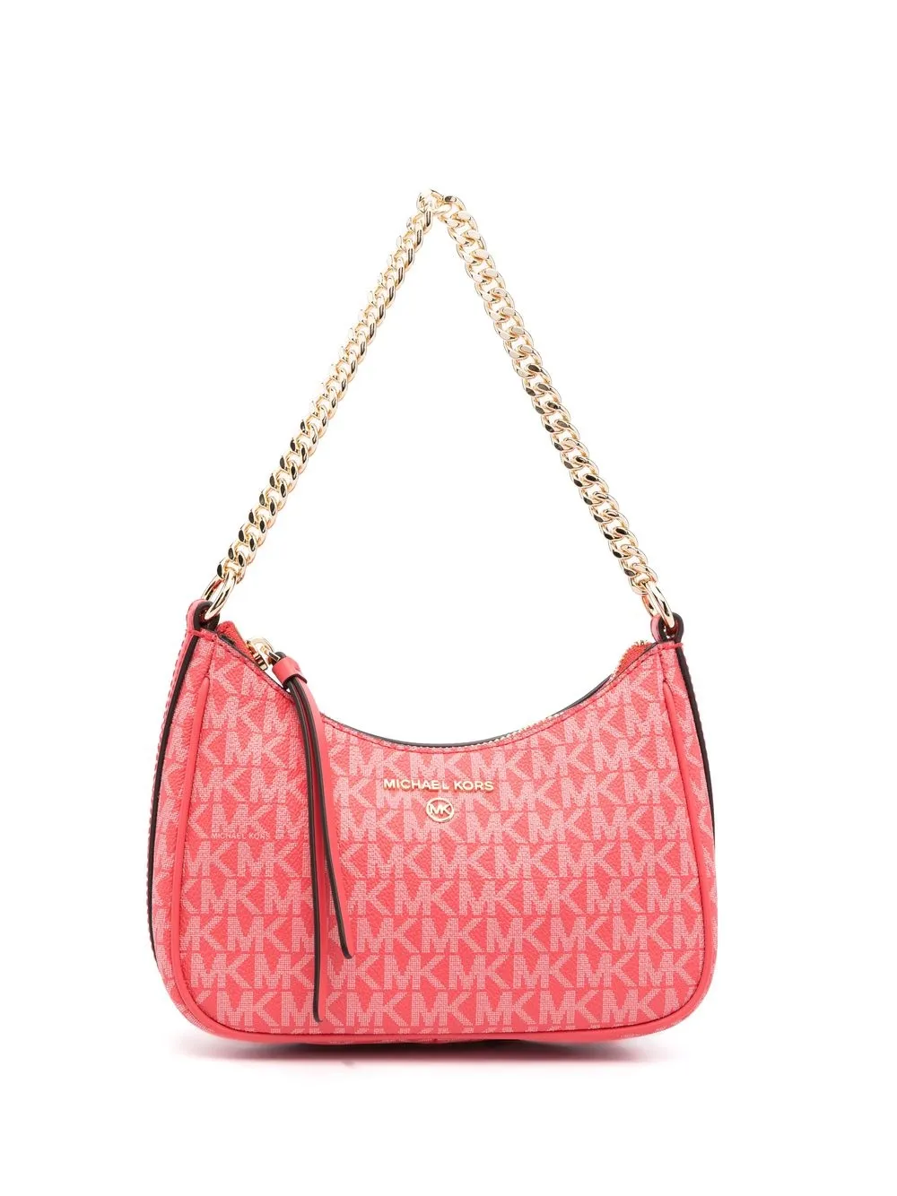 Michael Michael Kors monogram-pattern shoulder bag - Red