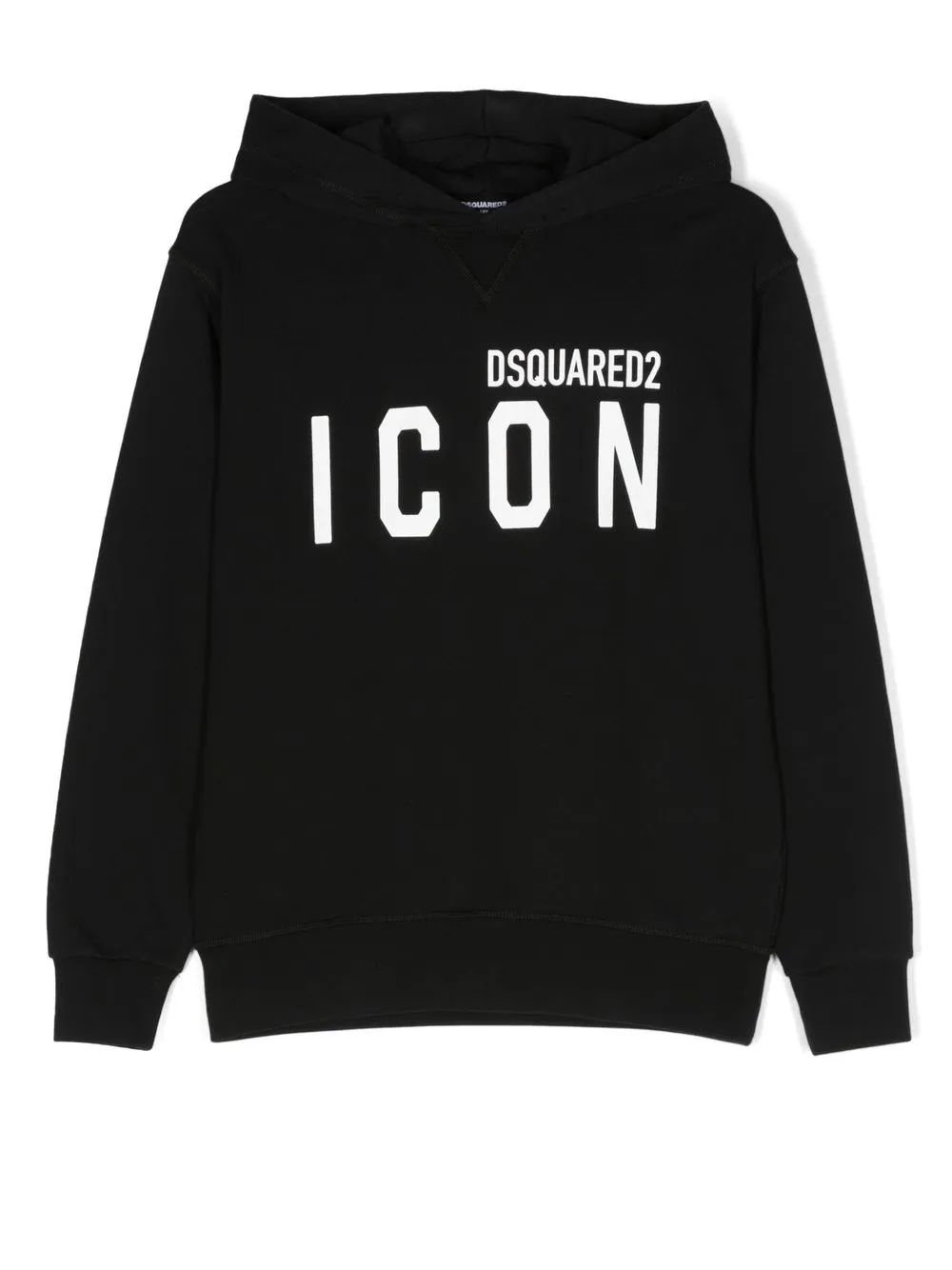 Dsquared2 Kids hoodie con logo estampado - Negro