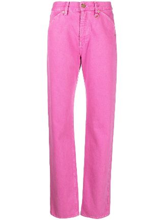 Jacquemus Le De Nimes Yel Straight Leg Jeans Farfetch