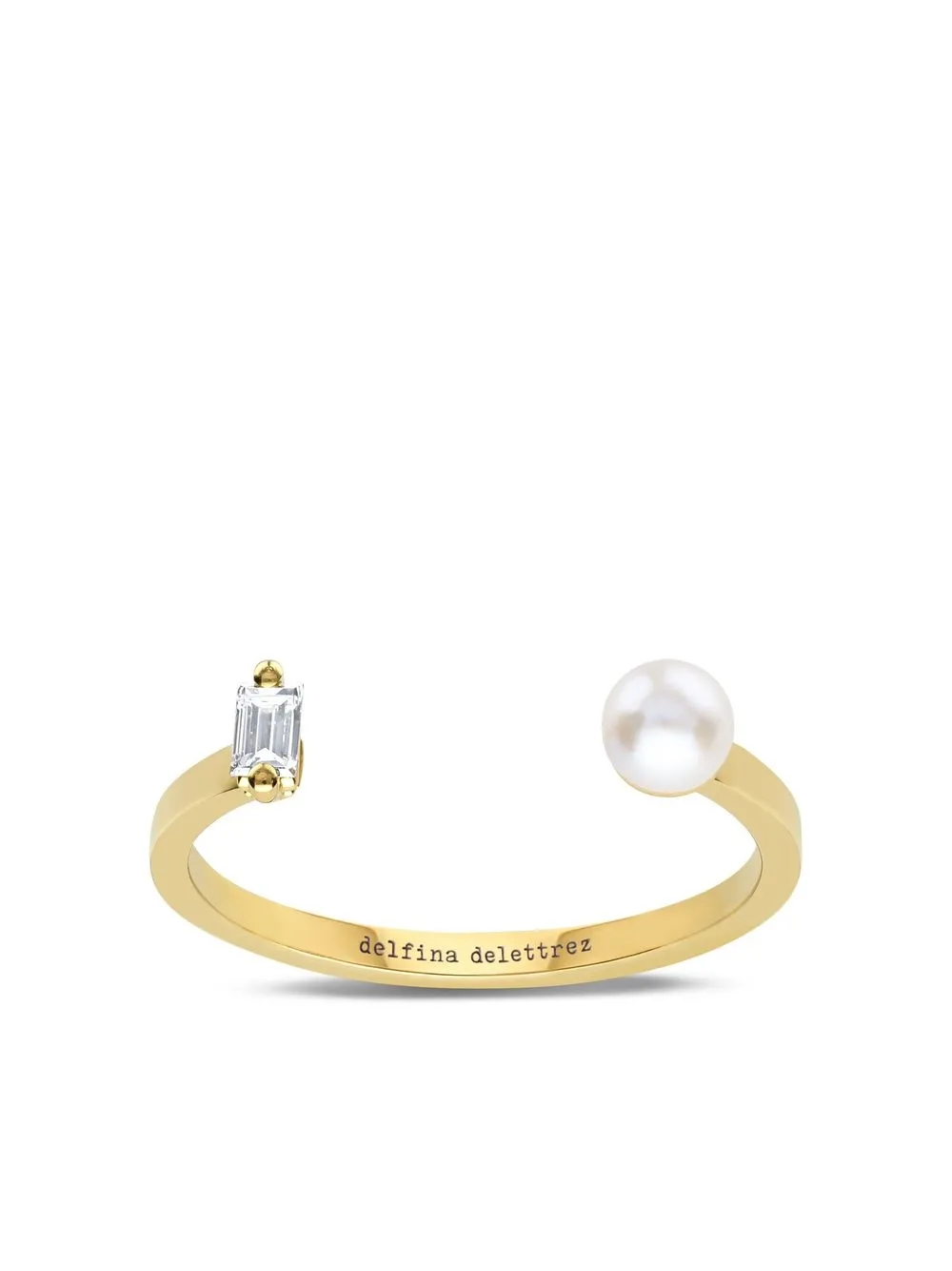 Delfina Delettrez anillo Dots en oro amarillo de 18kt con diamantes y perlas - Dorado
Delfina Delettrez anillo Dots en oro amarillo de 18kt con diamantes y perlas - Dorado