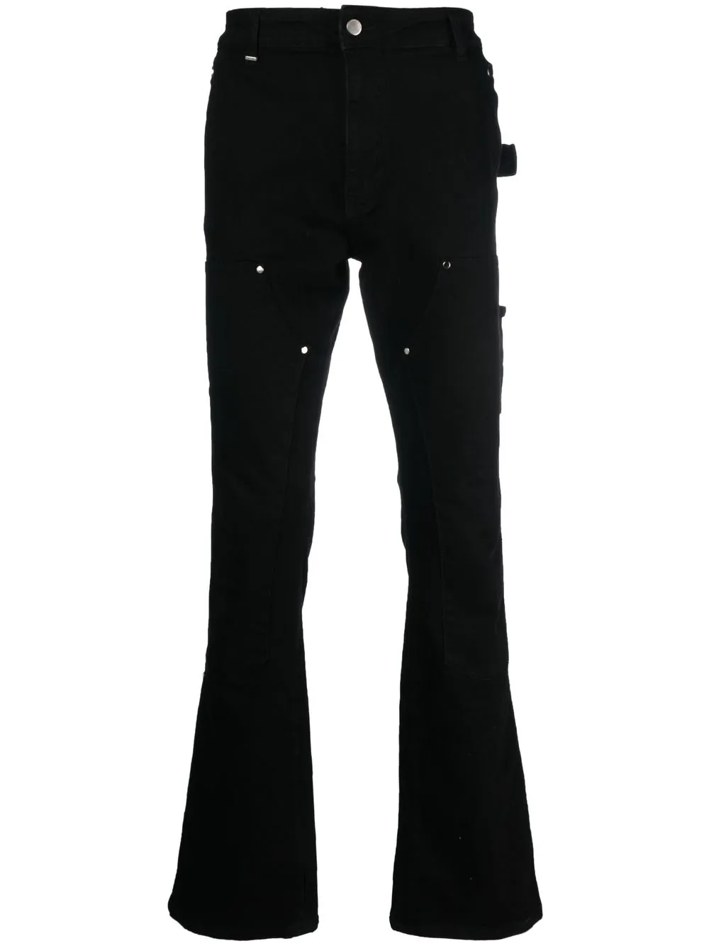 Flaneur Homme stud-embellished jeans - Black