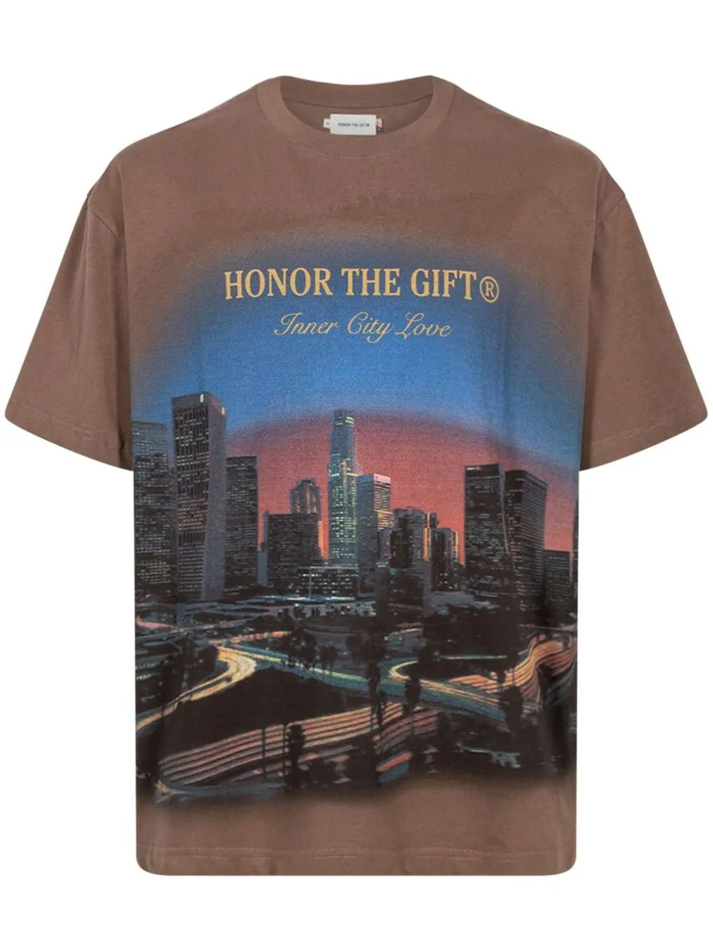 Honor The Gift Nightshift Graphic Print T Shirt Farfetch