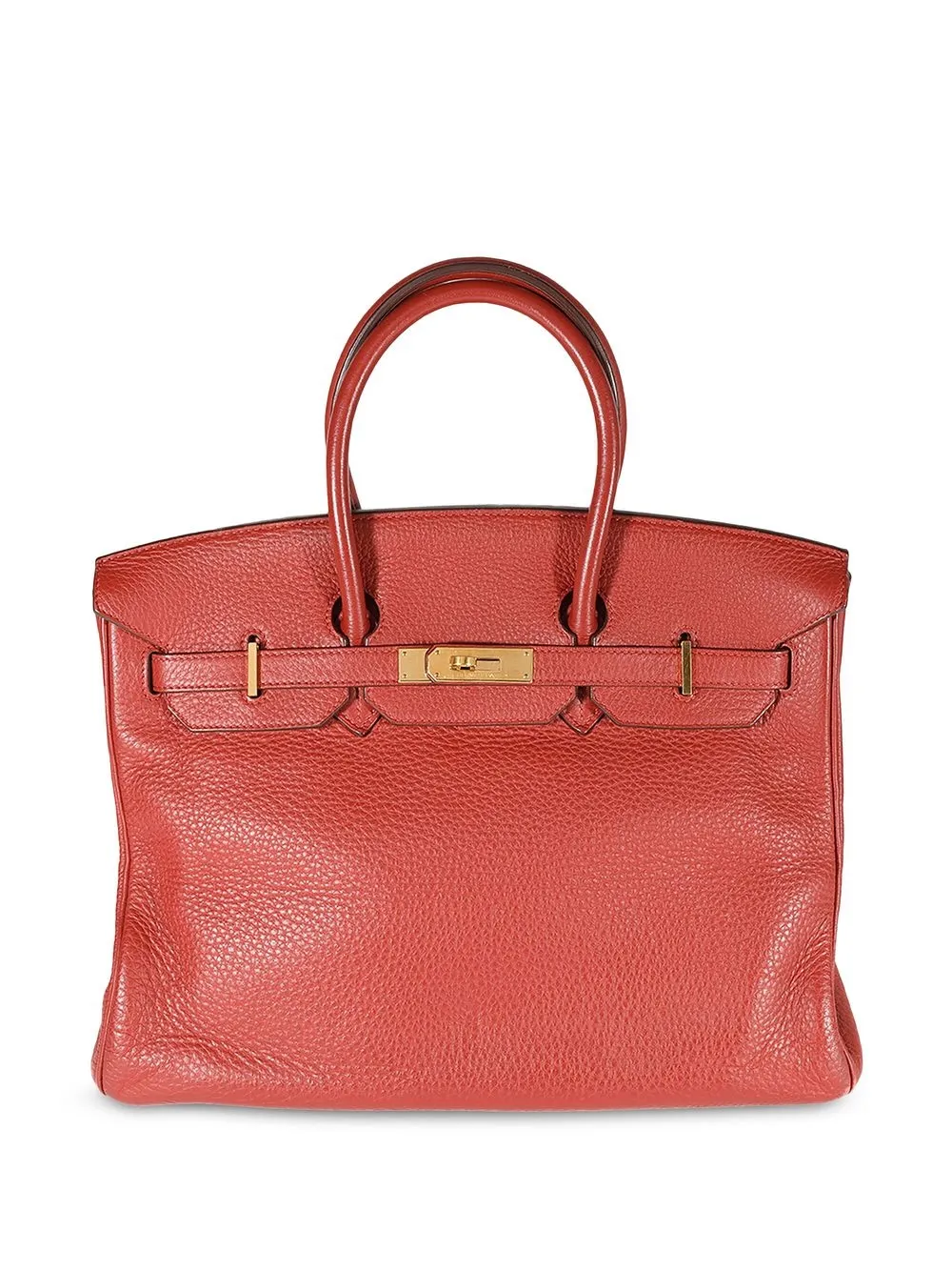 Hermès pre-owned Birkin 35 bag - Red