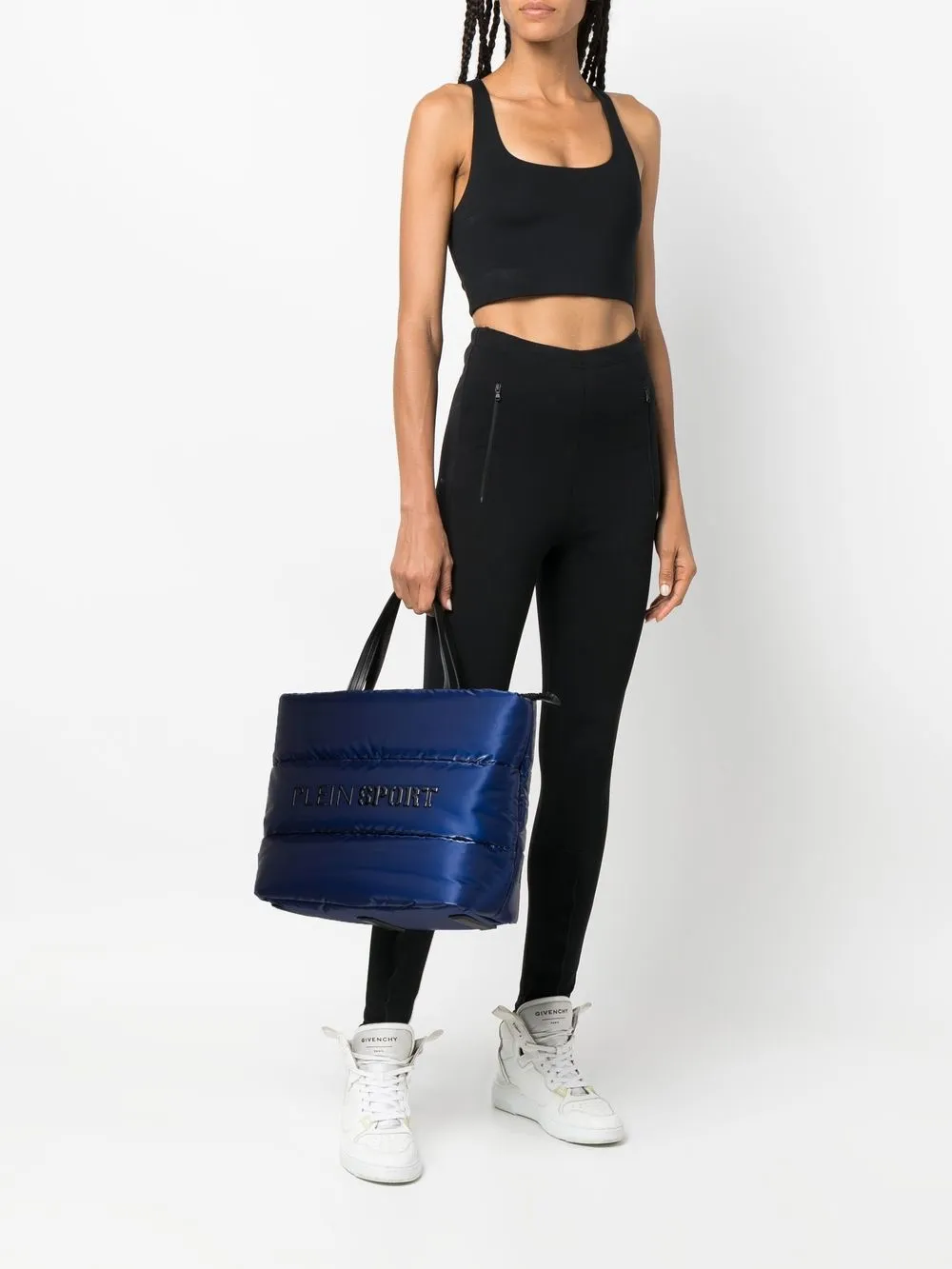 Plein Sport Logo Padded Tote Farfetch