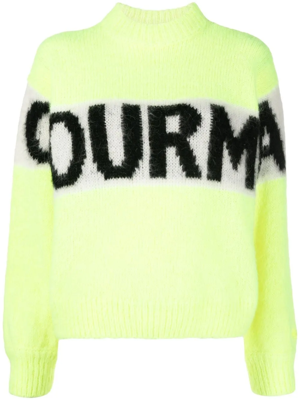 MC2 Saint Barth graphic-print jumper - Yellow