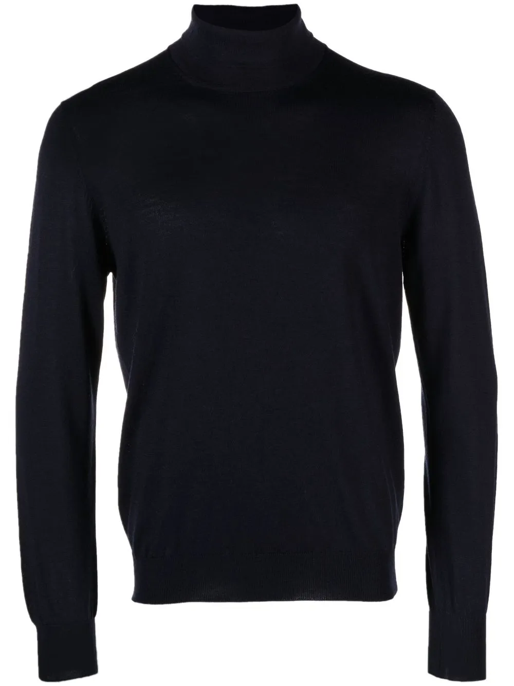 Lardini fine-knit roll-neck jumper - Blue
