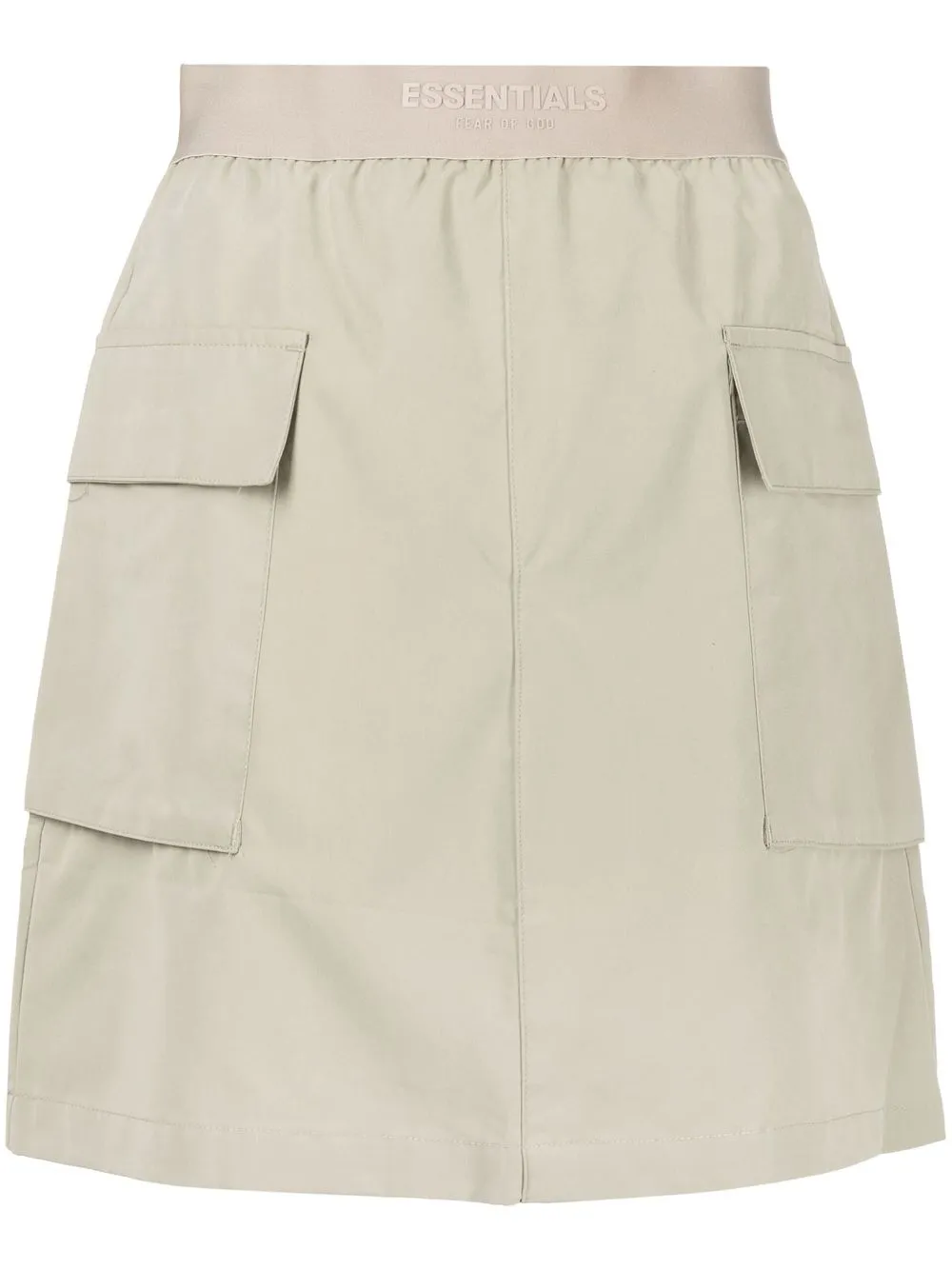 FEAR OF GOD ESSENTIALS logo-waistband cargo skirt - Green 
FEAR OF GOD ESSENTIALS logo-waistband cargo skirt - Green