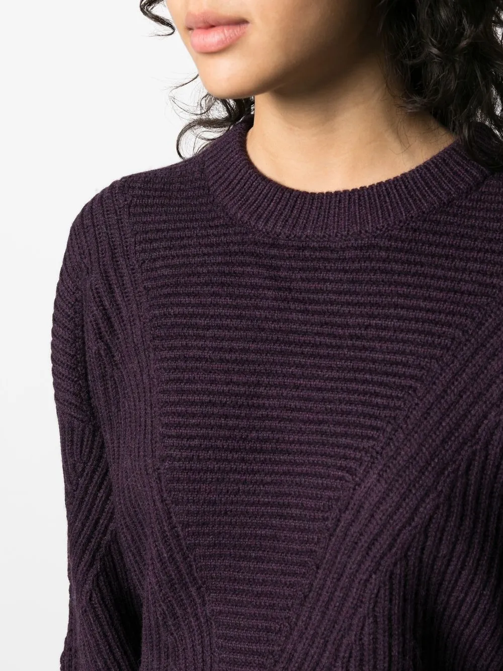 IRO Mona Chunky Knit Wool Jumper Farfetch