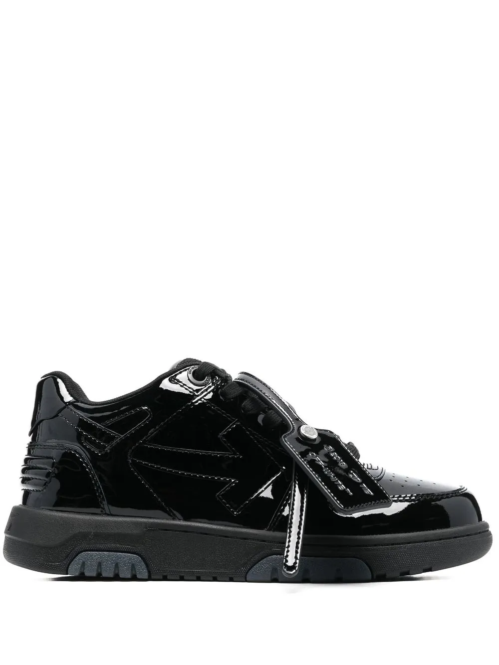 Off-White lace-up sneakers - Black