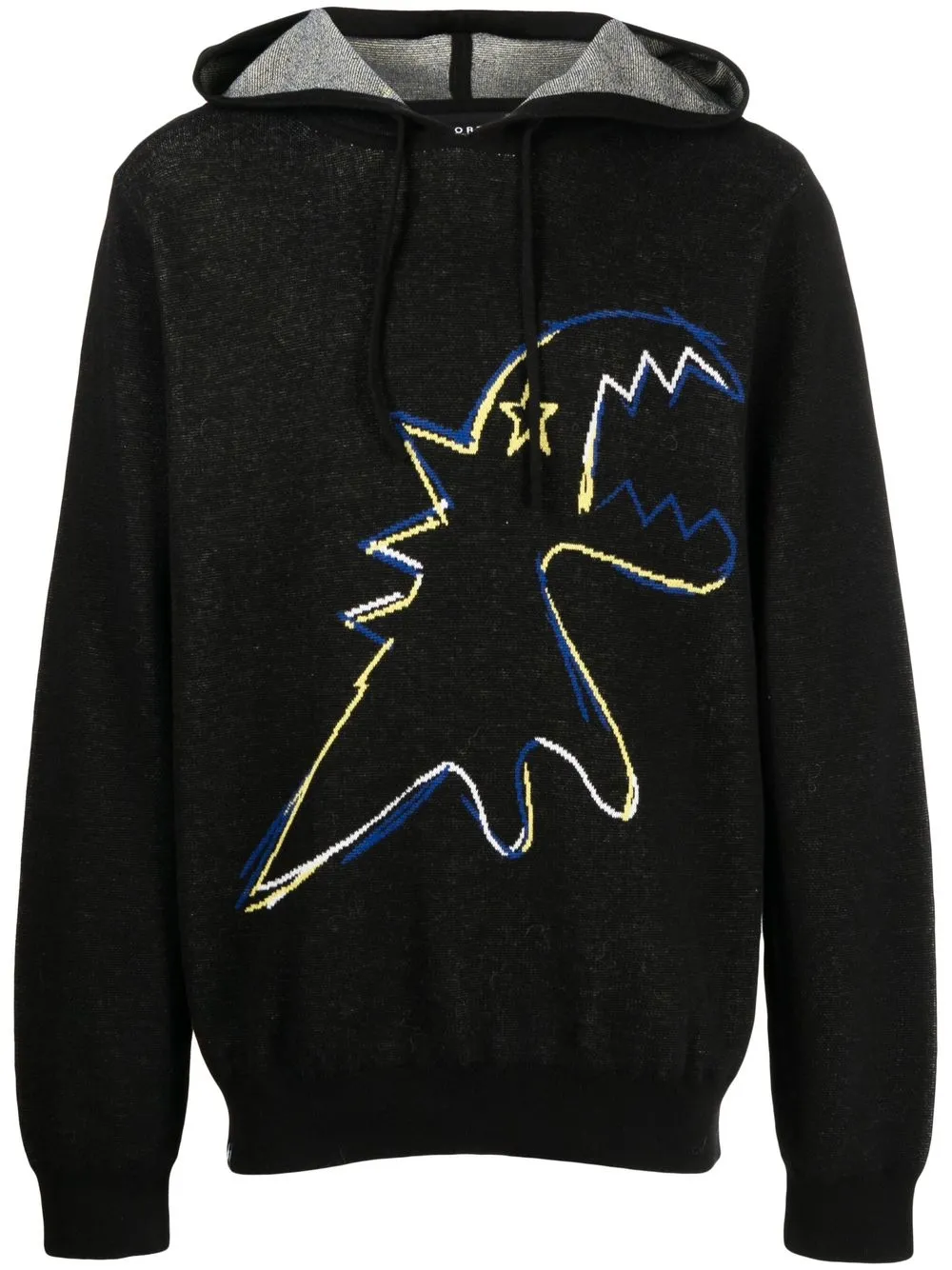 SPORT b. by agnès b. hoodie con estampado gráfico - Negro
