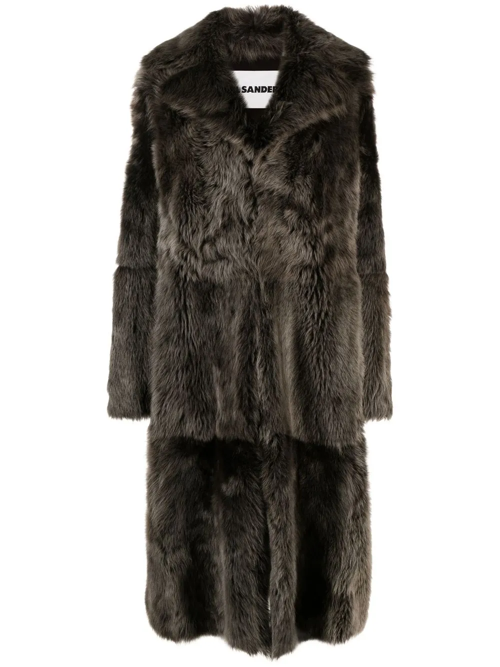 Jil Sander Belted Shearling Coat Farfetch