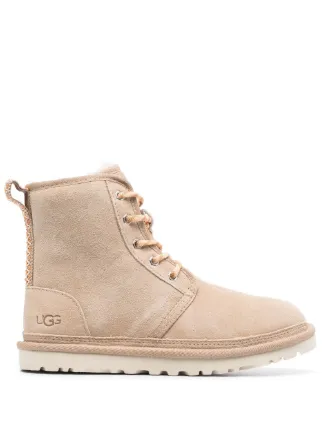 Ugg Shearling Lace Up Boots Farfetch