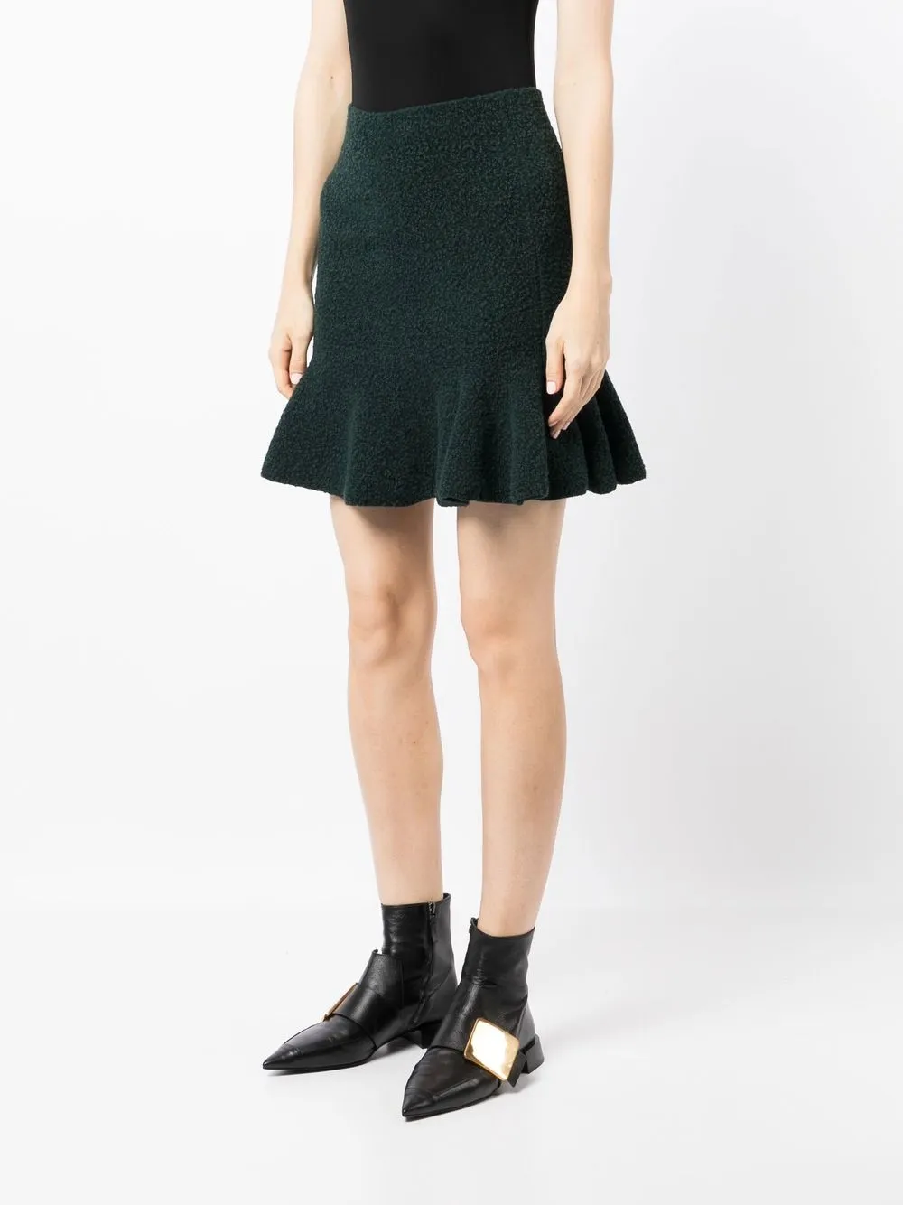 Jil Sander Flared Knitted Mini Skirt Smart Closet