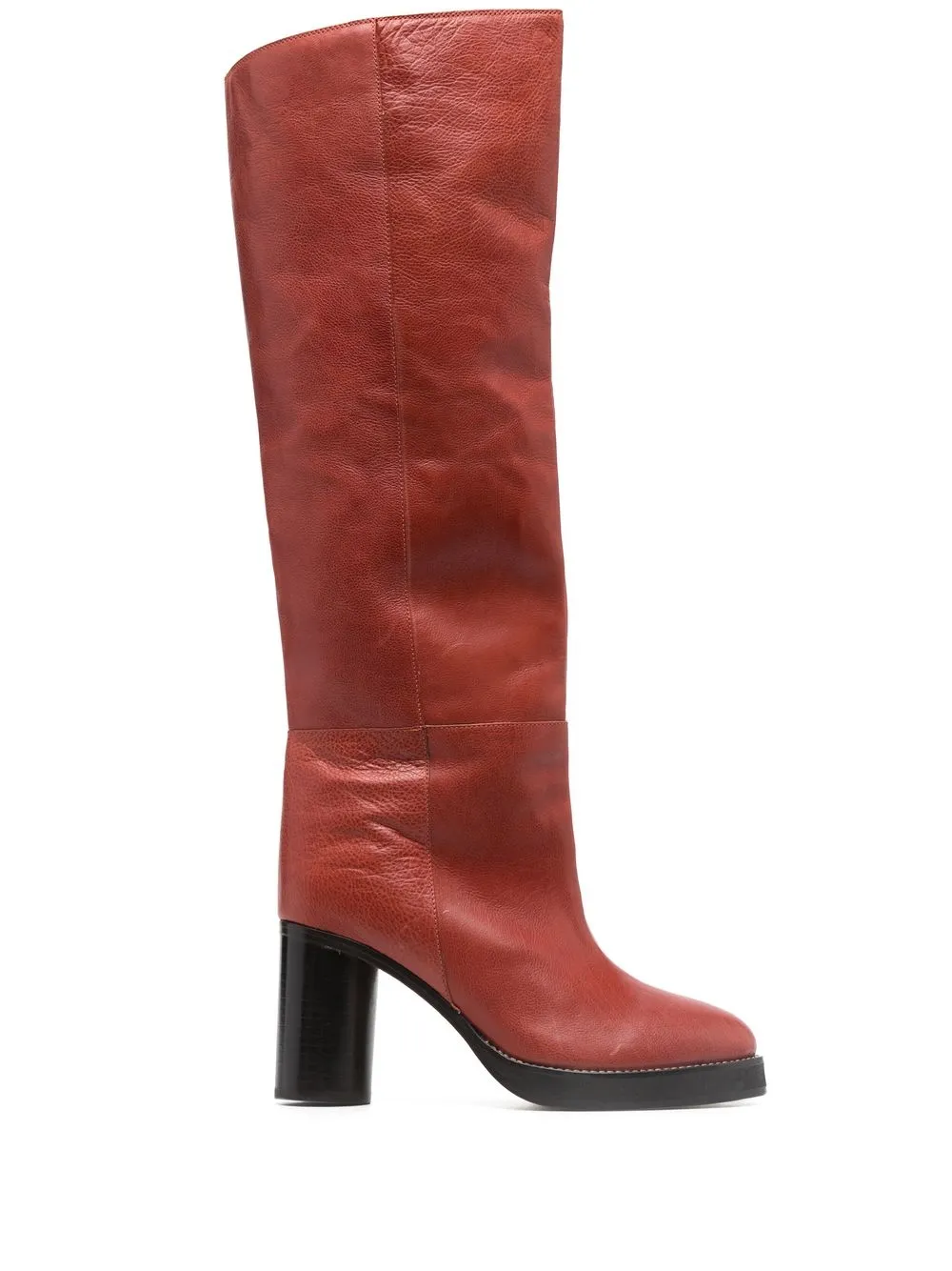 Isabel Marant botas alta con tacón de 85mm - Marrón