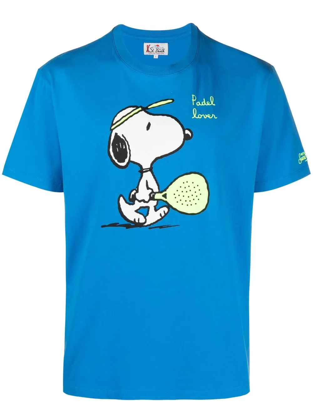 MC2 Saint Barth Snoopy-print short-sleeved T-shirt - Blue