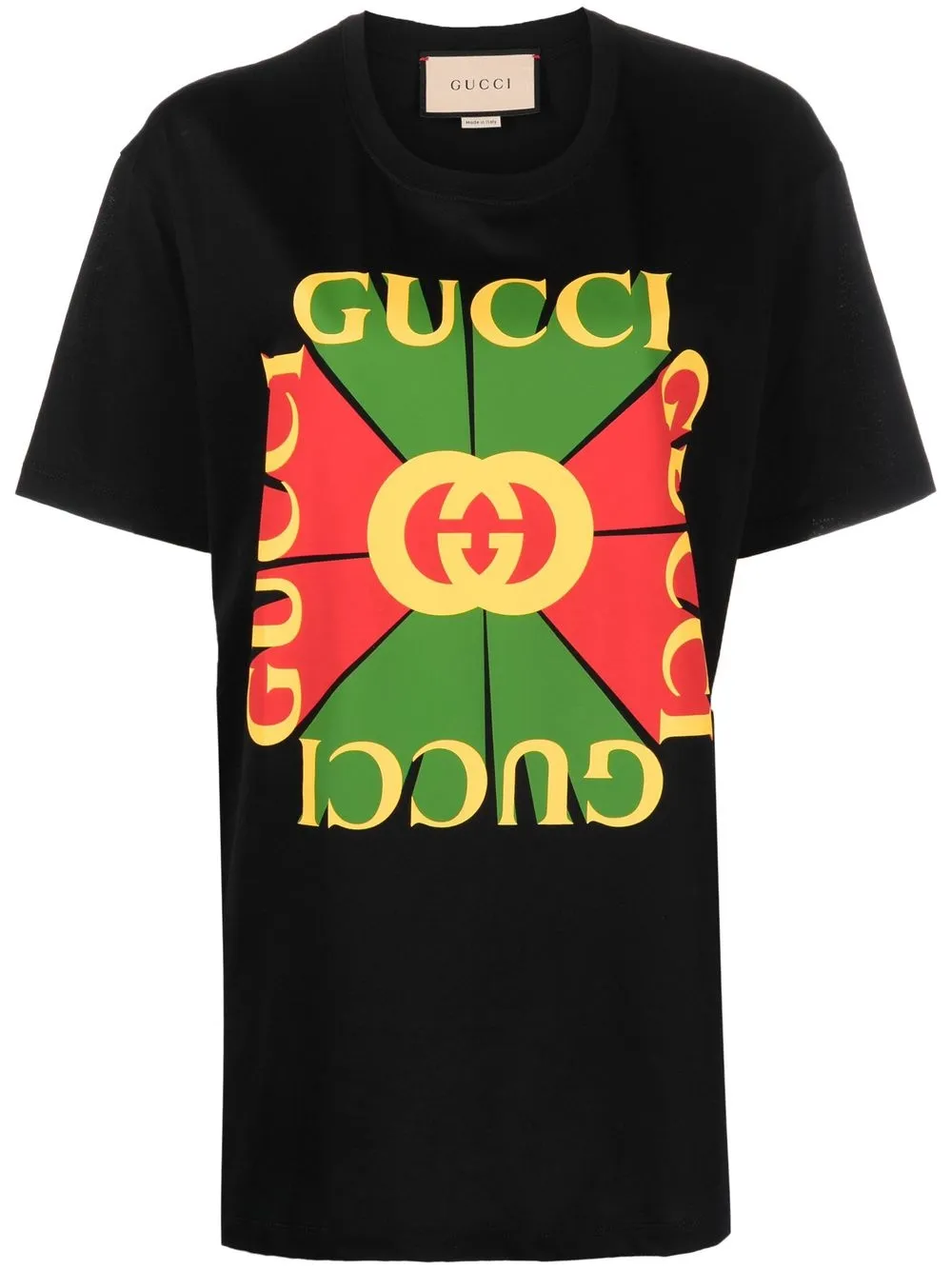 Gucci logo-print T-shirt - Black