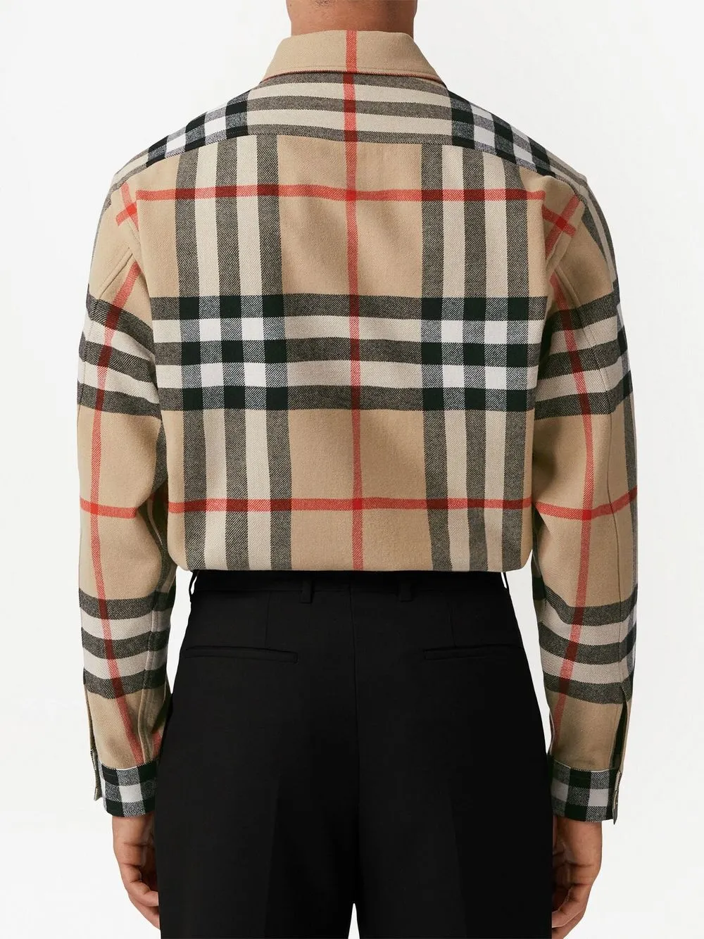 Burberry Hemd Mit Vintage Check Nude Farfetch De