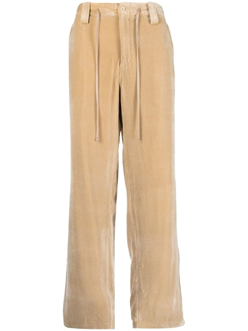 Jacquemus drawstring wide-leg trousers - Neutro