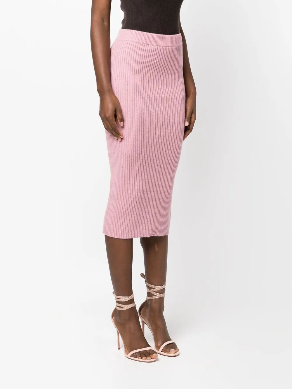 Michael Michael Kors Ribbed Knit Skirt Farfetch