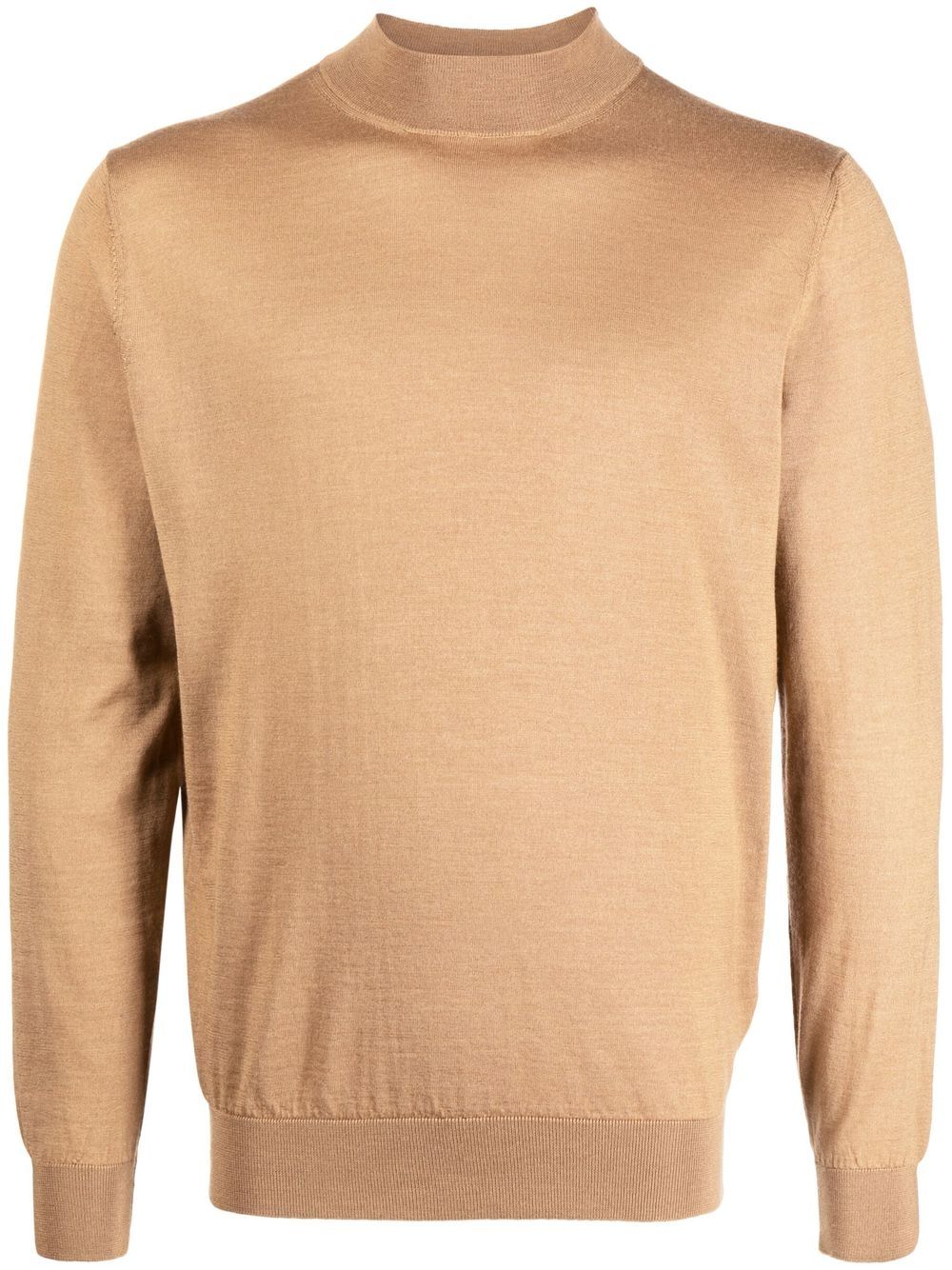 Colombo Mock Neck Cashmere Silk Jumper Farfetch