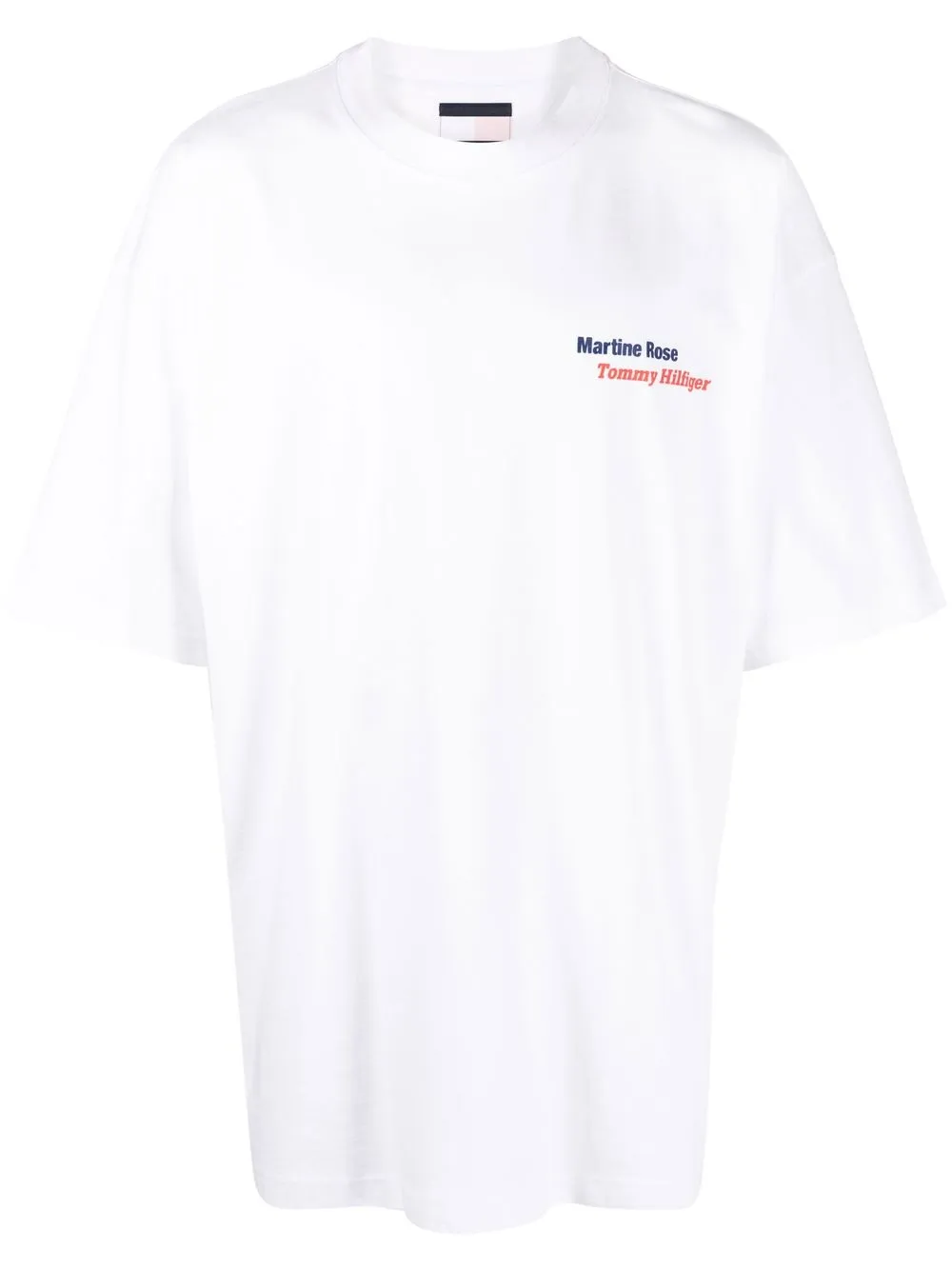 Tommy Jeans logo-print short-sleeve T-shirt - White