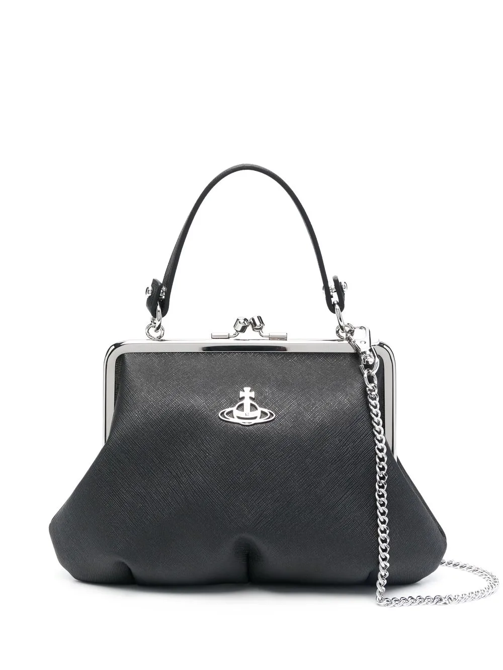 Vivienne Westwood Orb-plaque tote bag - Black
