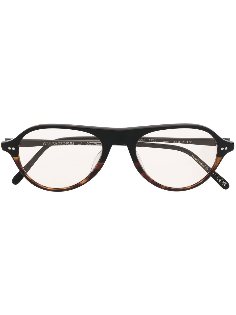 Oliver Peoples Gafas De Sol Emet Con Montura Redonda Farfetch