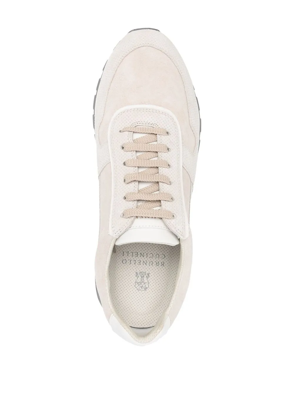 Brunello Cucinelli Low Top Panelled Sneakers Farfetch