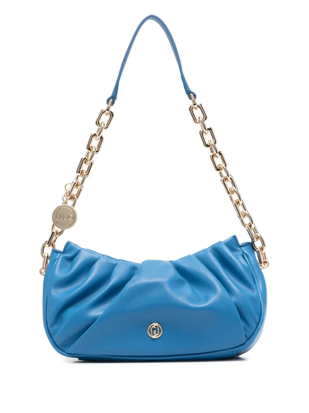 LIU JO logo-plaque shoulder bag - Blue