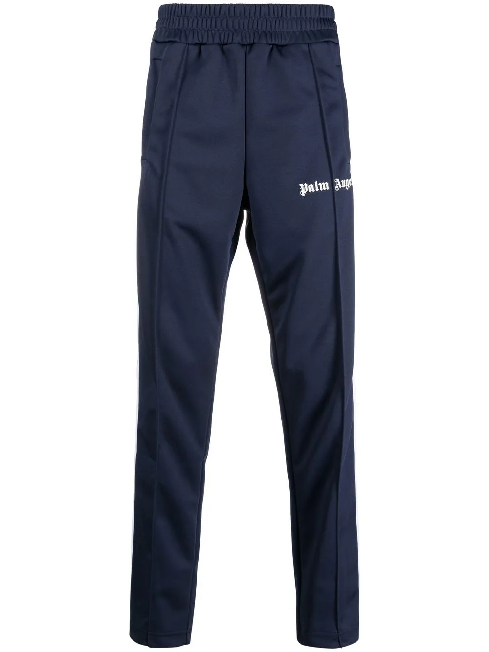 Palm Angels logo-print track pants - Blue