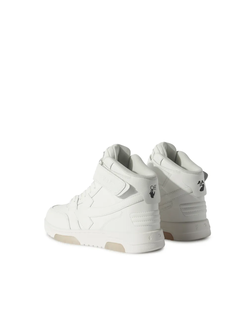 Out Of Office Mid Top Lea Off White Official Site