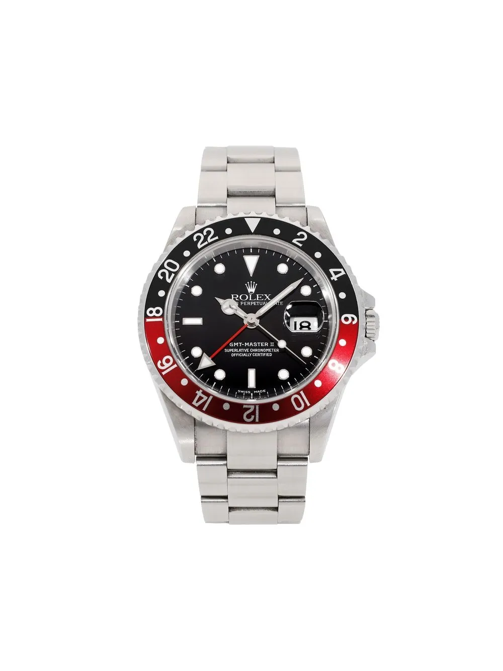 Rolex 2004 pre-owned GMT-Master II 40mm - Black