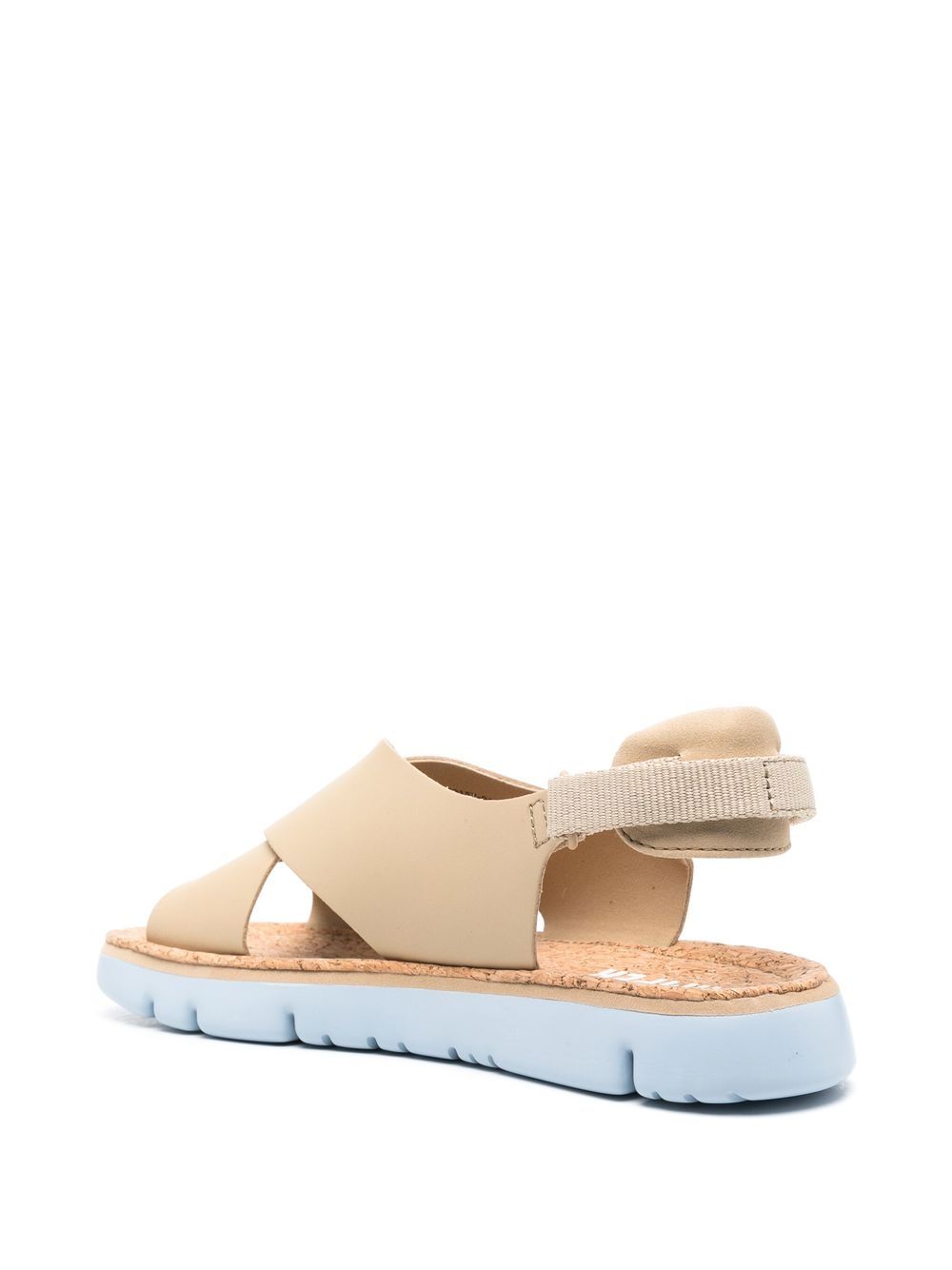 Camper Sandalias Oruga Con Correa Cruzada Neutro Farfetch Mx