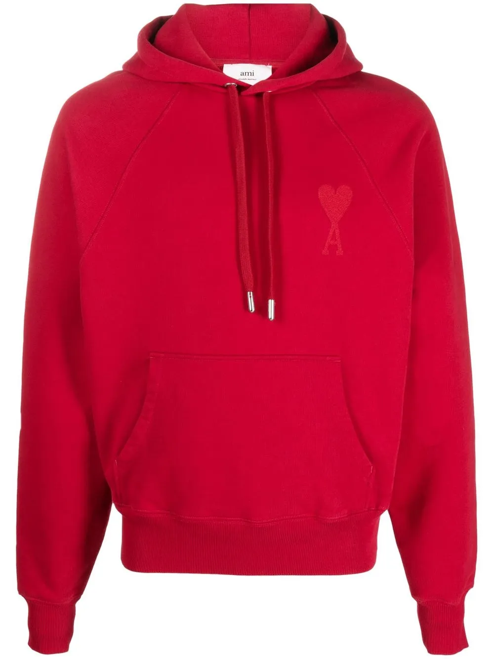 AMI Paris Ami de Coeur hoodie - Red