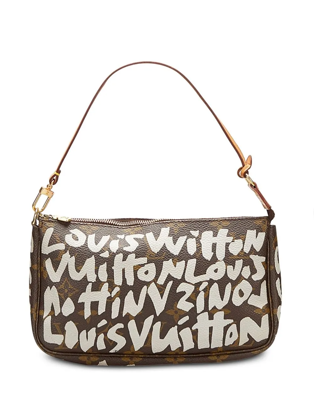 Louis Vuitton x Stephen Sprouse 2001 pre-owned Pochette Accessoires clutch bag - Brown
Louis Vuitton x Stephen Sprouse 2001 pre-owned Pochette Accessoires clutch bag - Brown