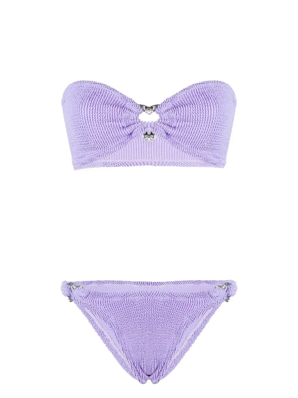 Hunza G Nicole Bikini Set Farfetch