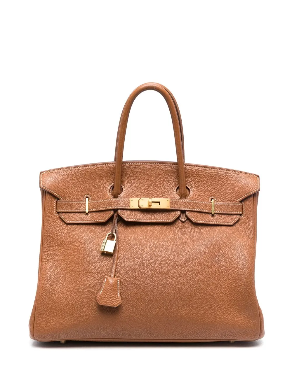 Hermès 2003 pre-owned Birkin 35 handbag - Brown