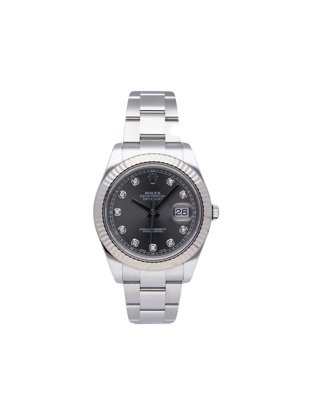 Rolex 2014 pre-owned Datejust II 41mm - Grey