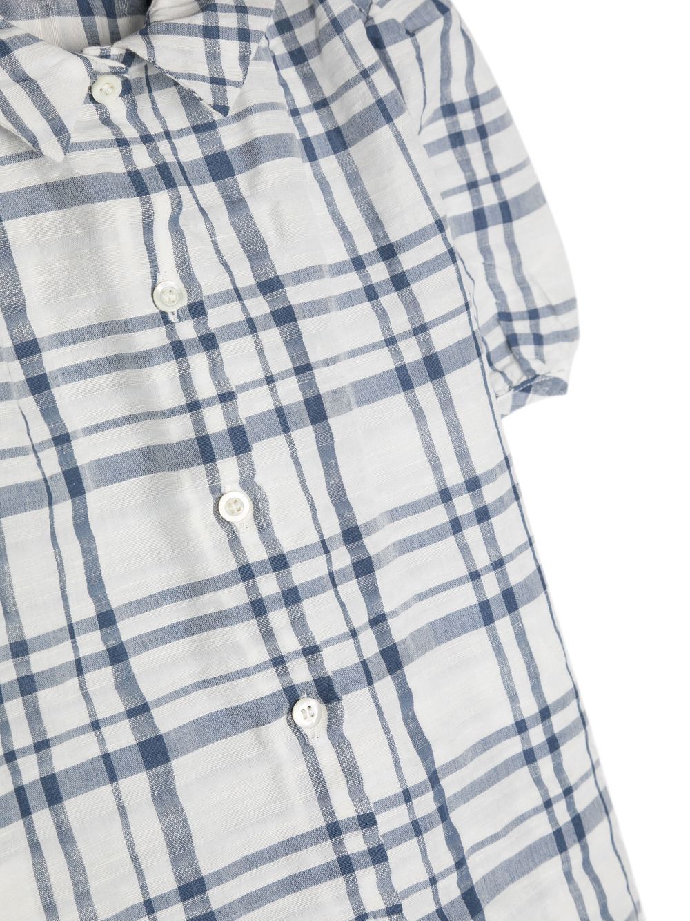 Bonpoint Adele Plaid Print Blouse Farfetch