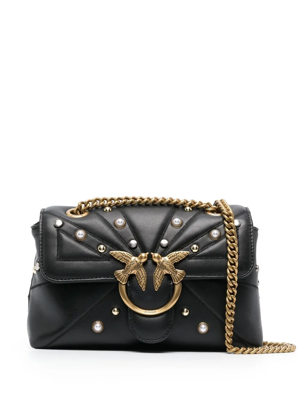 PINKO Love crossbody bag - Black