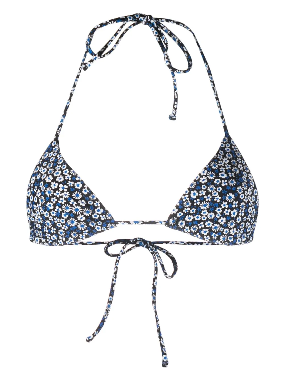 Matteau The String Bikini Top In Blue Modesens