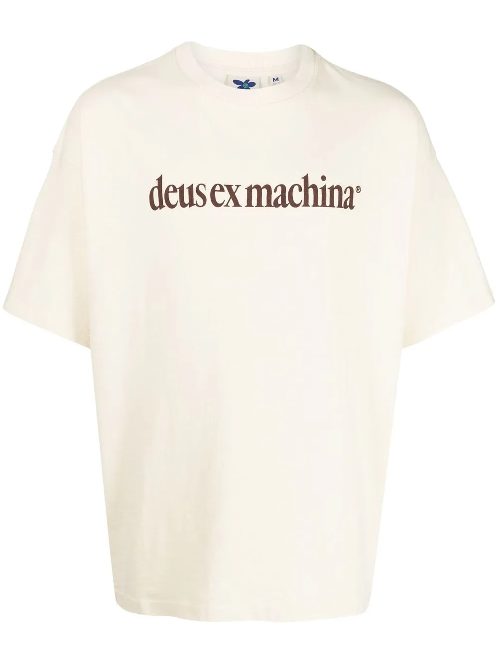 Deus Ex Machina logo-print short-sleeved T-shirt - White