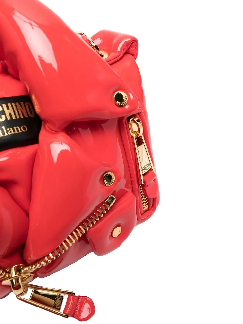 Moschino Inflatable Biker Crossbody Bag Farfetch