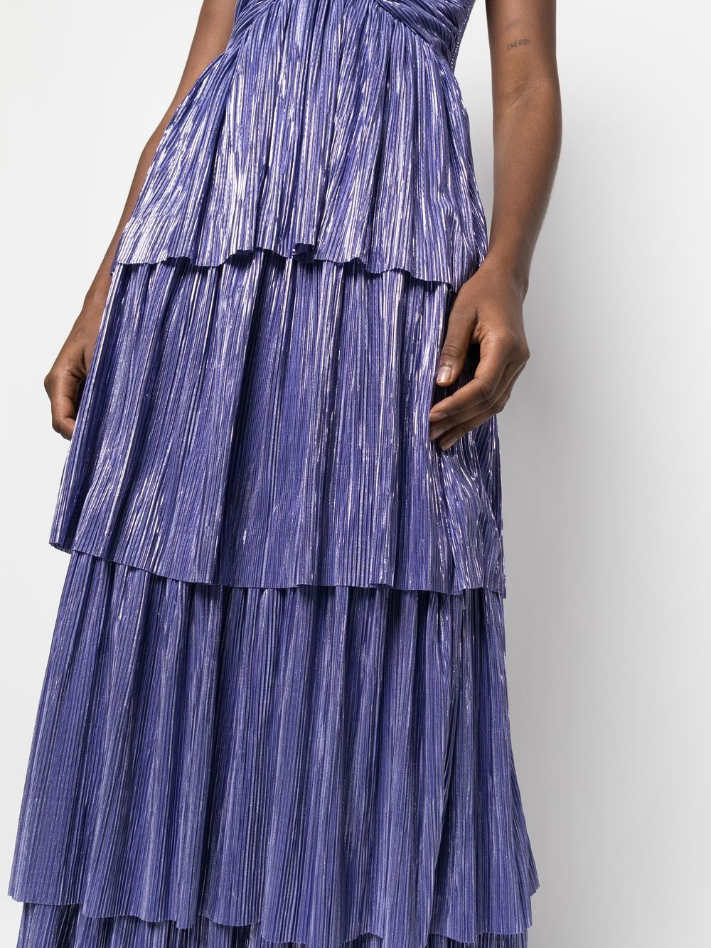 Sabina Musayev V Neck Tiered Maxi Dress Farfetch