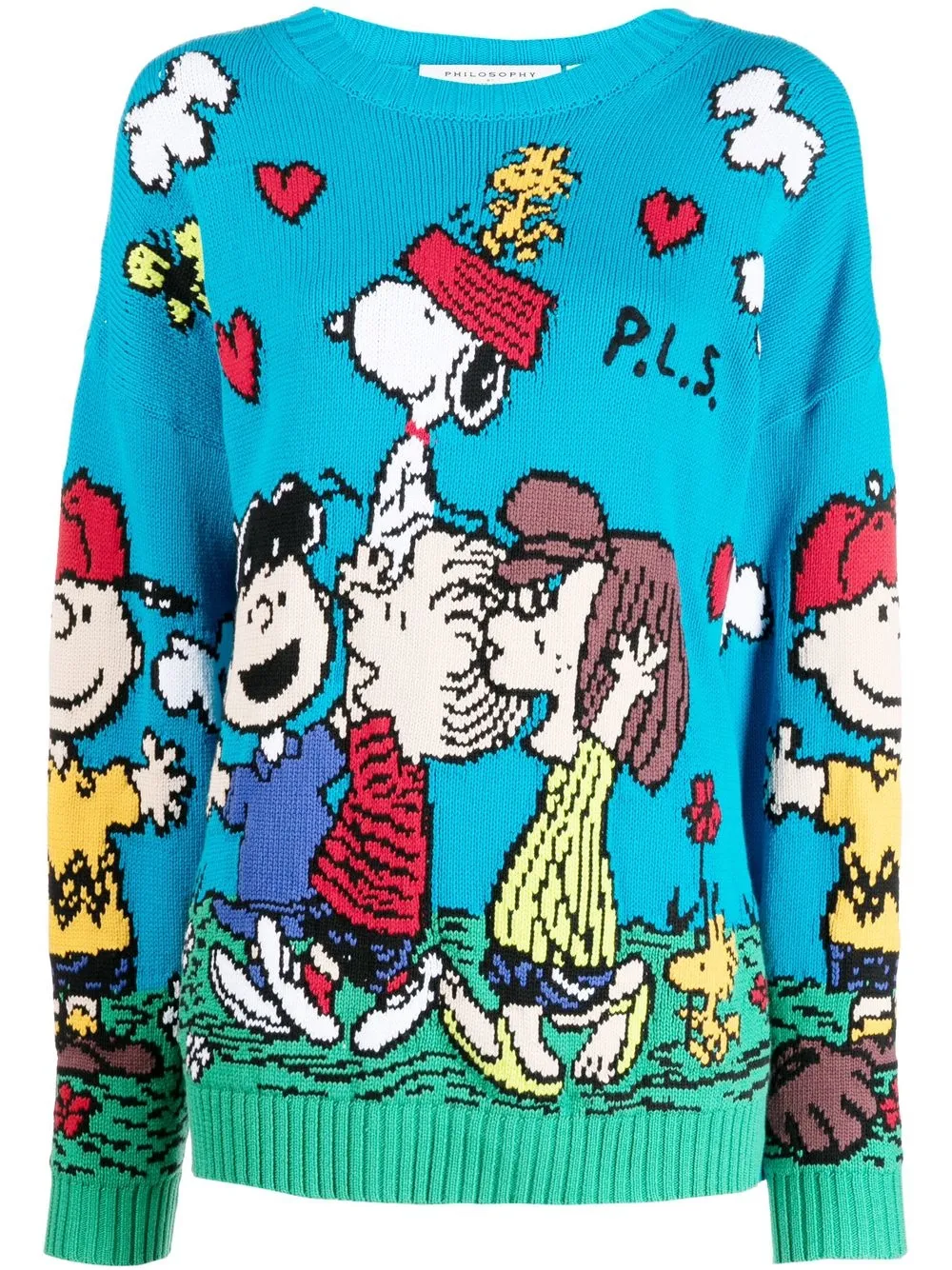 Philosophy Di Lorenzo Serafini suéter con estampado de caricatura de Philosophy di Lorenzo Serafini x Peanuts™ - Azul
Philosophy Di Lorenzo Serafini suéter con estampado de caricatura de Philosophy di Lorenzo Serafini x Peanuts™ - Azul